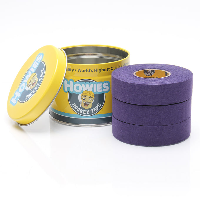 Howies Purple Cloth Hockey Tape Cloth Tape Howies Hockey Tape 3pk