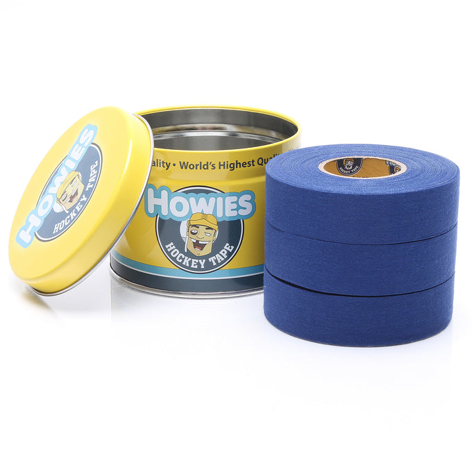 Howies Royal Blue Cloth Hockey Tape Cloth Tape Howies Hockey Tape 3pk