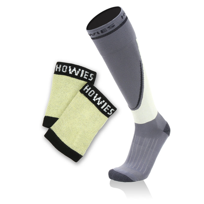 Cut-Resistant Skate Sock & Wrist Guard Combo Accessories Howies Hockey Tape Youth Small
