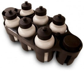 Howies Hockey White Water Bottles & Carrier Combo Water Bottle Combo Pack Howies Hockey Tape