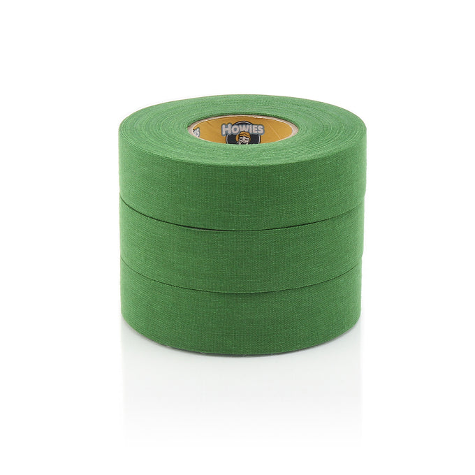 Howies Green Cloth Hockey Tape Cloth Tape Howies Hockey Tape 3pk