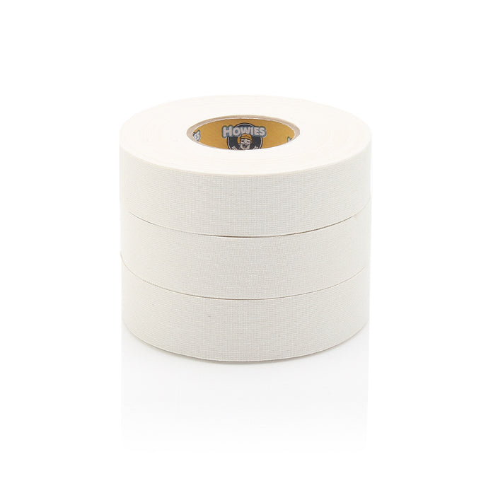 Howies White Cloth Hockey Tape Cloth Tape Howies Hockey Tape 3pk