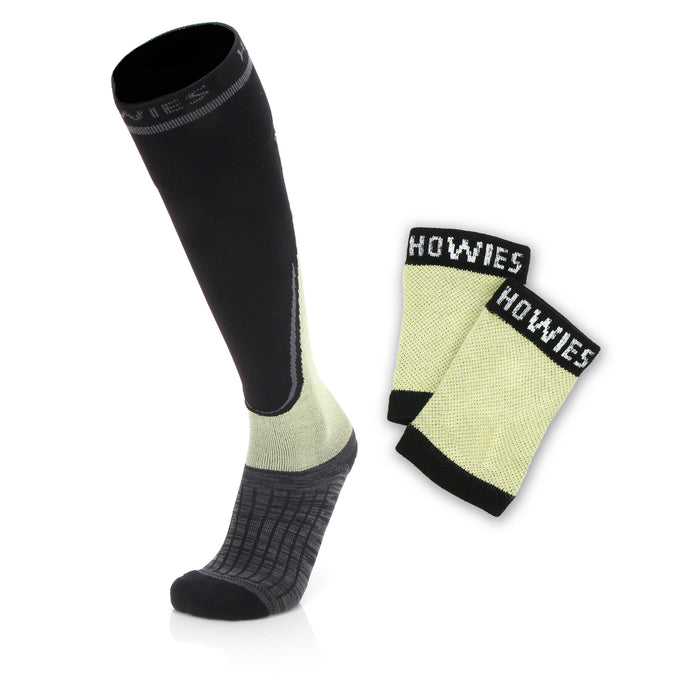 Cut-Resistant Skate Sock & Wrist Guard Combo Accessories Howies Hockey Tape Youth Large