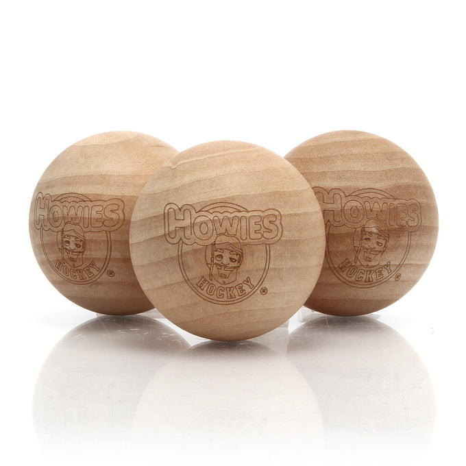 Wooden Stick Handling Ball Hockey Pucks Howies Hockey Tape 3pk