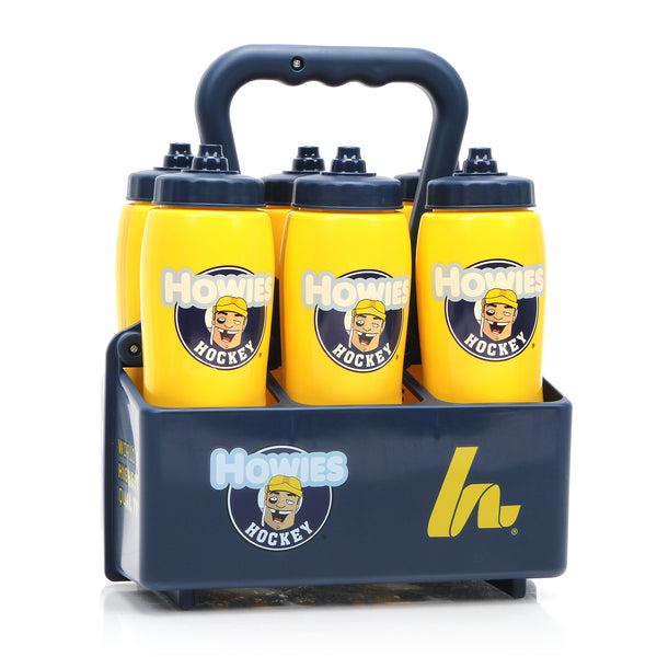 Howies Pro Jet Water Bottles & Carrier Combo Water Bottle Combo Pack Howies Hockey Tape