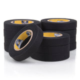 Howies Black 1/2" Knob Tape Cloth Tape Howies Hockey Tape 12pk