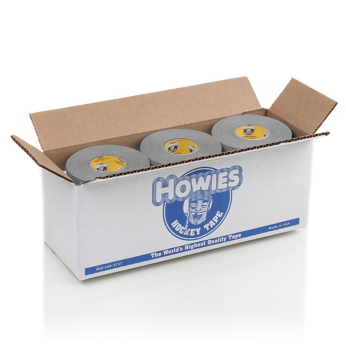 Howies Gray Cloth Hockey Tape Cloth Tape Howies Hockey Tape 12pk