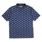 Howies Three-Putt Performance Polo Polos Howies Hockey Tape Navy Small