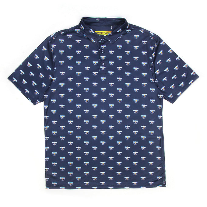 Howies Three-Putt Performance Polo Polos Howies Hockey Tape Navy Small