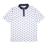 Howies Three-Putt Performance Polo Polos Howies Hockey Tape White Small
