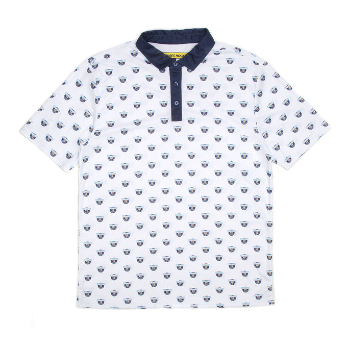 Howies Three-Putt Performance Polo Polos Howies Hockey Tape White Small