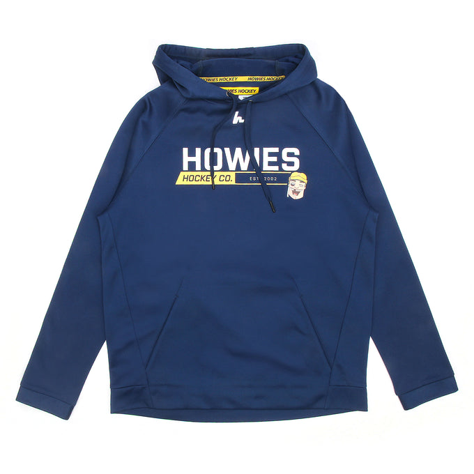 Two-Touch Performance Hoodie Hoodies Howies Hockey Tape Blue Small