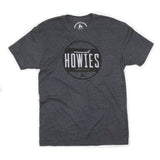 The Face-Off Tee Tees Howies Hockey Tape Charcoal X-Small