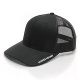 Howies Team Snapback Hats Howies Hockey Tape Black Youth