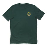 The Cross-Check Tee Tees Howies Hockey Tape Forest Green X-Small