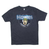 Youth Vintage Tee Tees Howies Hockey Tape Small (6-7) Navy