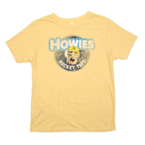 Youth Vintage Tee Tees Howies Hockey Tape Small (6-7) Yellow