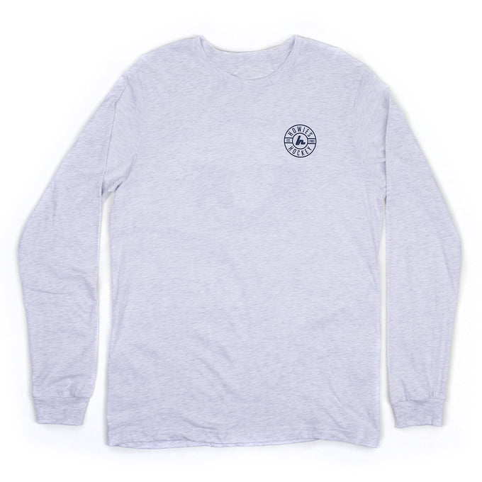 Howies Classic Long Sleeve Tees Howies Hockey Tape X-Small Heather White