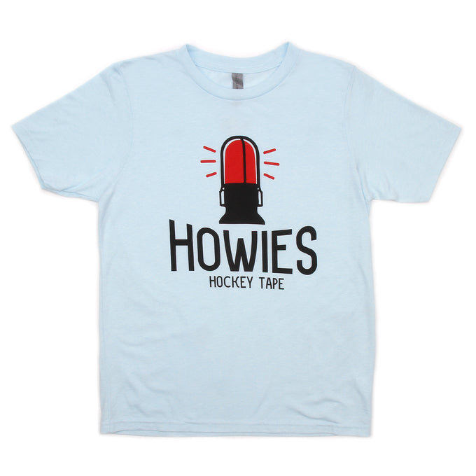 Light the Lamp Youth Tee Tees Howies Hockey Tape Light Blue Small (6-7)
