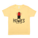 Light the Lamp Youth Tee Tees Howies Hockey Tape Yellow Small (6-7)