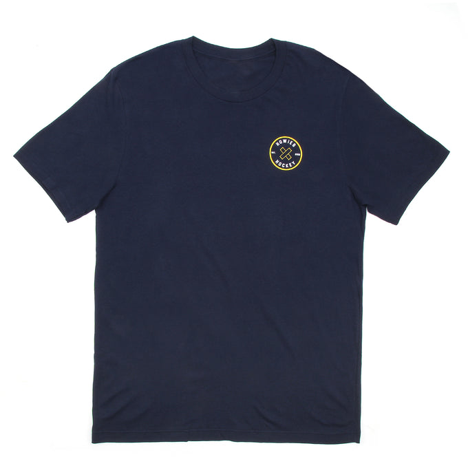 The Cross-Check Tee Tees Howies Hockey Tape Navy X-Small