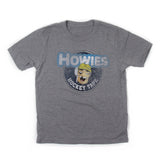 Youth Vintage Tee Tees Howies Hockey Tape Small (6-7) Gray