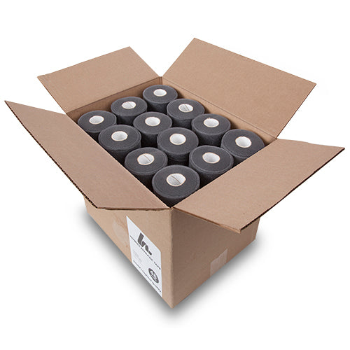 2.75" x 30yd Black Pre Wrap Howies Hockey Tape 8pk