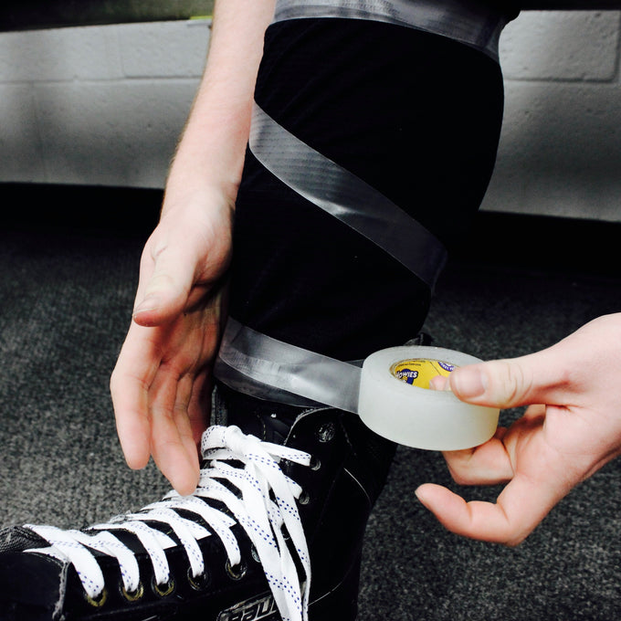 Howies Clear Shin Pad Hockey Tape Shin Pad Tape Howies Hockey Tape   