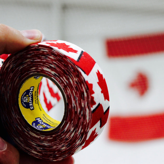 Howies Canadian Flag Hockey Tape Patterned Tape Howies Hockey Tape