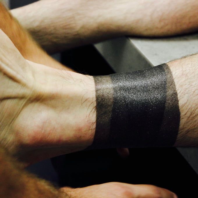 2.75" x 30yd Black Pre Wrap Howies Hockey Tape