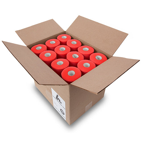2.75" x 30yd Red Pre Wrap Howies Hockey Tape 8pk