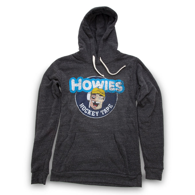 Howies Vintage Hoodie Hoodies Howies Hockey Tape Charcoal Small