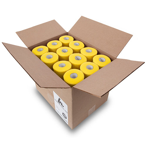 2.75" x 30yd Yellow Pre Wrap Howies Hockey Tape 8pk