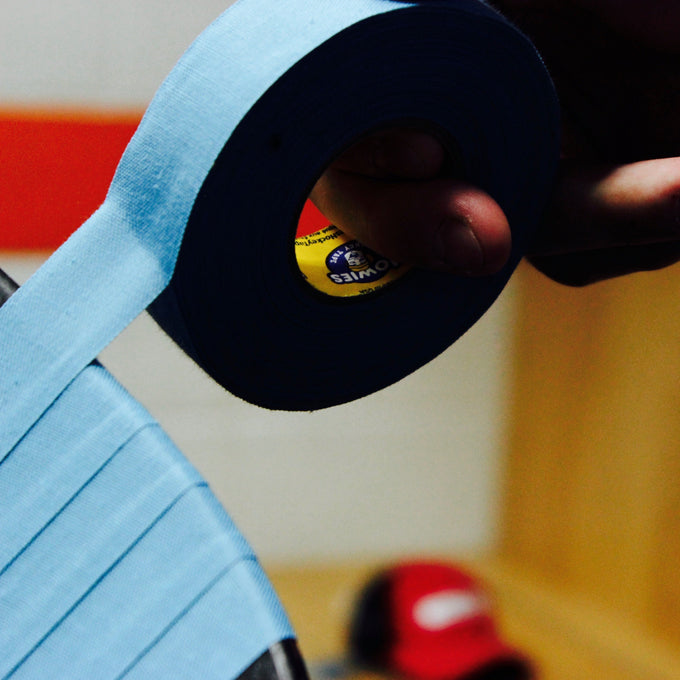 Howies Sky Blue Cloth Hockey Tape Cloth Tape Howies Hockey Tape   