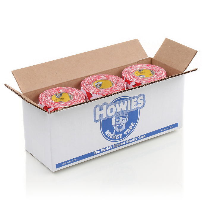 Howies Canadian Flag Hockey Tape Patterned Tape Howies Hockey Tape 12pk