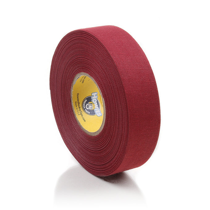 Howies Maroon Cloth Hockey Tape Cloth Tape Howies Hockey Tape 1pk
