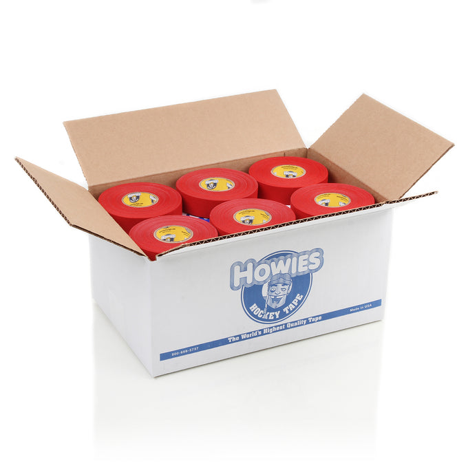 Howies Red Cloth Hockey Tape Cloth Tape Howies Hockey Tape 36pk