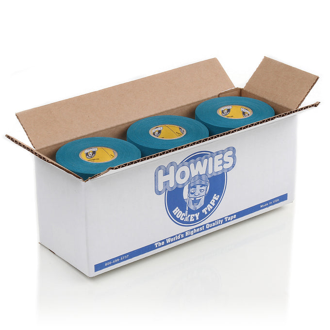Howies Teal Blue Cloth Hockey Tape Cloth Tape Howies Hockey Tape 12pk