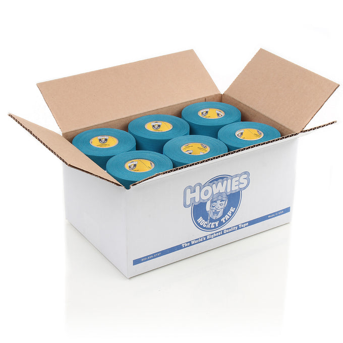 Howies Teal Blue Cloth Hockey Tape Cloth Tape Howies Hockey Tape 36pk