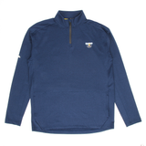 Howies Performance 1/4 Zip Howies Hockey Tape Blue Small