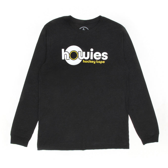 The Tee-J Long Sleeve Tees Howies Hockey Tape Black X-Small