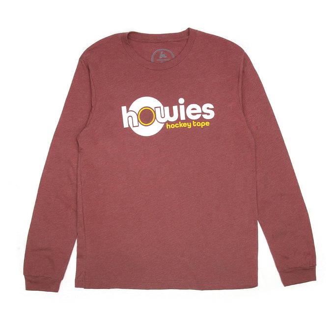 The Tee-J Long Sleeve Tees Howies Hockey Tape Dusty Rose X-Small