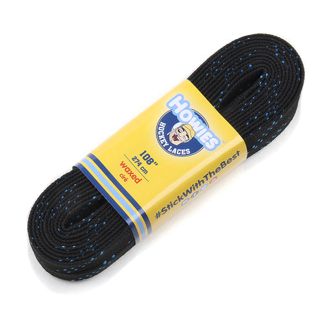 Howies Black Waxed Hockey Skate Laces Waxed Laces Howies Hockey Tape 1pk 72"