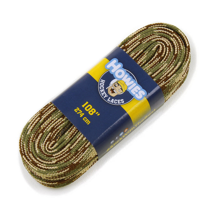 Howies Camo Cloth Hockey Skate Laces Patterned Laces Howies Hockey Tape 1pk 84"