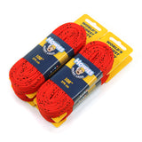Howies Red Cloth Hockey Skate Laces Cloth Laces Howies Hockey Tape 4pk 72"