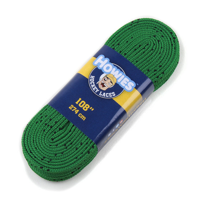 Howies Green Cloth Hockey Skate Laces Cloth Laces Howies Hockey Tape 1pk 72"