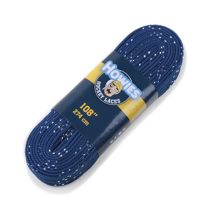 Howies Royal Blue Cloth Hockey Skate Laces Cloth Laces Howies Hockey Tape 1pk 72"