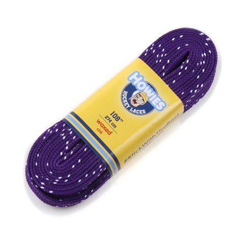 Howies Purple Waxed Hockey Skate Laces Waxed Laces Howies Hockey Tape 1pk 72"