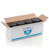 Howies Official 6oz. Mark-Less Black Hockey Pucks Hockey Pucks Howies Hockey Tape 25pk