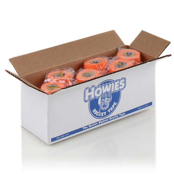 Howies Orange Stretchy Grip Hockey Tape Stretch Grip Tape Howies Hockey Tape 12pk